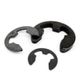 thumbnail image 1 of Baohd 580pcs Retaining Rings Convenient External Circlip Stainless Steel Wear-resistant Snap Ring Opening Hook Hardware Assorted Kits Black, 1 of 8