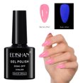 thumbnail image 2 of WIFKLSIIPG Gel Nail Polish 9 Colors Neon Luminous Gel Polish Fluorescent Bright Colors Pink Neon Yellow Green Purple Soak Nail Polish Kit Fluorescent Color Nail Polish Popular Color Nail 8ML, 2 of 5