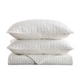 thumbnail image 3 of JML Quilt Set King 3 Piece Coverlet, Microfiber Embossed Bedspread with 2 Shams,92"x104", 3 of 5