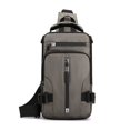 thumbnail image 1 of Men‘s Multifunctional Backpack Waterproof Crossbody Bag Casual Chest Bag, 1 of 2