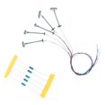 thumbnail image 1 of 5Pcs Model Railway Lights Lattice Mast Light 6060 Track N Kit Platform Light Led Diy Lamppost Landscape Layout Train Layout Toys, 1 of 9