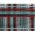 thumbnail image 4 of oneOone Georgette Viscose Fabric Madras Check Print Fabric BTY 42 Inch Wide, 4 of 4