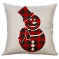 thumbnail image 1 of LADIGASU Christmas Sofa Bed Home Decor Case Cushion Cover, 1 of 4