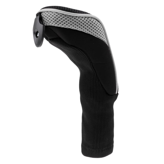 Club de Golf Utilitaire Hybride avec Long Cou et Étiquettes No Interchangeables Gris