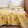 thumbnail image 2 of Summer Air Conditioner Quilt Machine Washable Soft Breathable Portable Air Conditioner Blanket Summer Comforter Happy Radish 180x200cm, 2 of 3