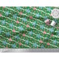 thumbnail image 2 of Soimoi Poly Georgette Fabric Dot & Floral Artistic Print Fabric by The Yard 42 Inch Wide, 2 of 5