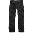 thumbnail image 4 of Pantalon Cargo de Travail pour Hommes Mode Décontractée en Coton à Multiples Poches pour l'Extérieur Pantalon Cargo Long, 4 of 9