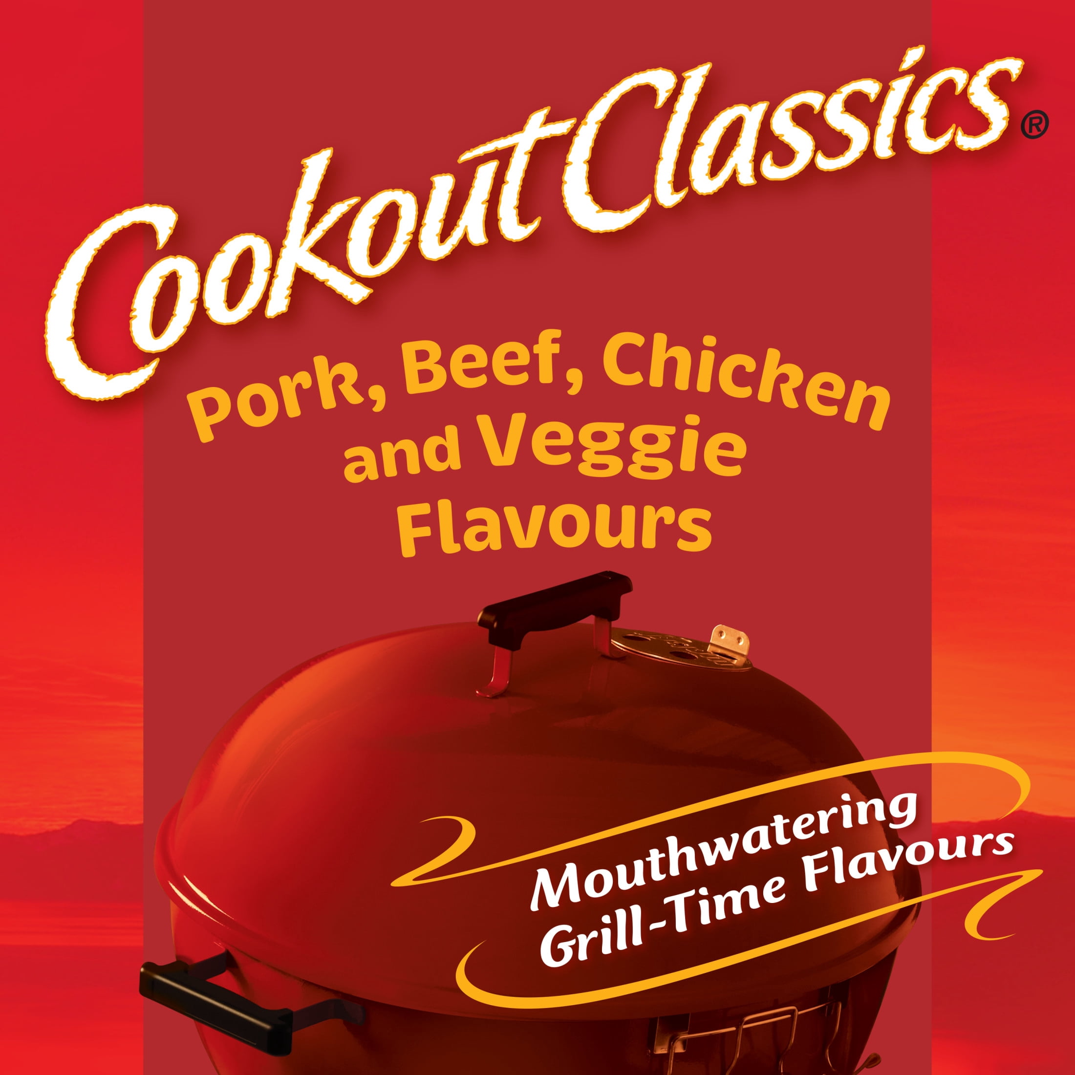 Alpo Classiques du Barbecue Saveurs de Porc, de Bœuf, de Poulet et de Légumes, Nourriture Sèche pour Chiens 16kg