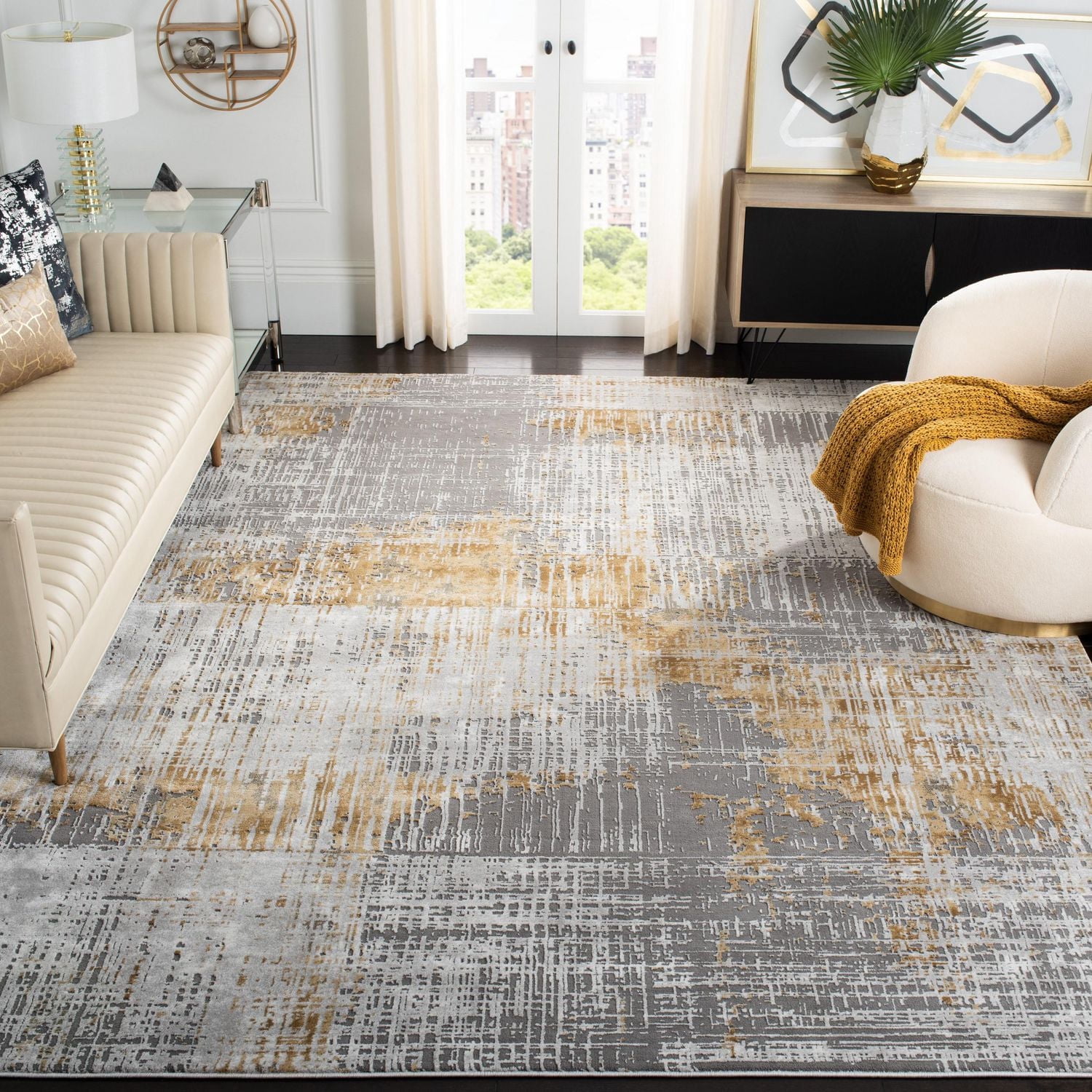 SAFAVIEH Craft Emmet Tapis Abstrait