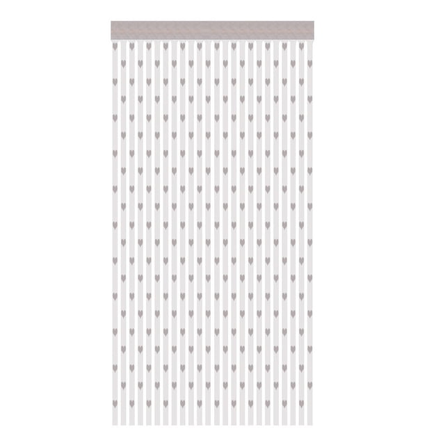 100x200cm Heart String Curtain Window Door Divider Sheer Curtain 80 Length Curtains Out Cloth Curtain 96 Window Curtains Girls Room Curtains for Kids Curtains 95 Inches Long 2 Panel Curtains for