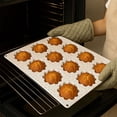 thumbnail image 2 of Fesfesfes Silicone Cake Molds Baking Tools Kitchen Bread Molds Non Stick for Cake Bread Muffin Oven Microwave Safe Easy to Clean Home Baking Accessories, 2 of 5