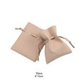 thumbnail image 3 of QualitChoice 50 Pieces Gift Bag Portable Drawstring Solid Color Candy Ring Jewelry Cellphone Storage Pouch Pocket Organizer Wine Red Khaki, 3 of 6
