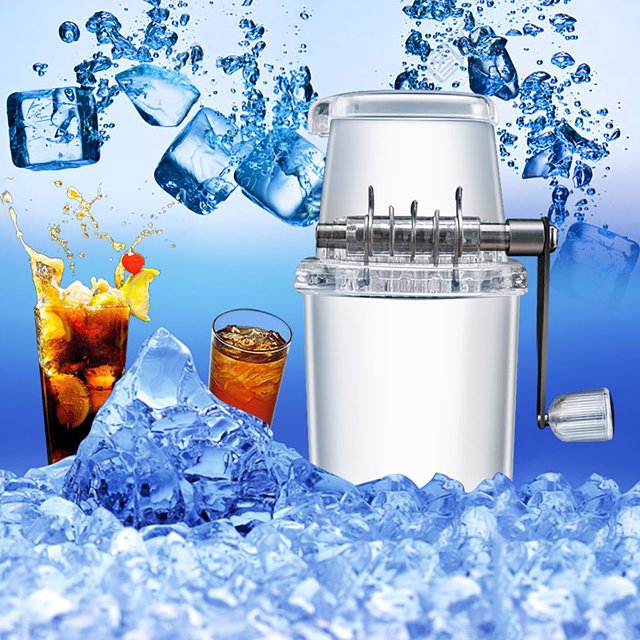 LPSSTORE Broyeur à Glace Manuel Transparent Multifonctionnel pour la Maison