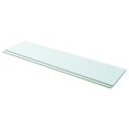 thumbnail image 1 of vidaXL Shelves 2 pcs Panel Glass Clear 100x25 cm, 1 of 2