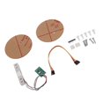 thumbnail image 3 of Module Convertisseur d'Annonces, Capteur de Poids Numérique de Capteur de Pesage de Capteur de Pesage, HX711 Kit de Module d'Annonces Haute Précision 5kg 3.3V-5V, 3 of 8