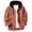 Orange#mens jackets casual stylish, variant on aohooy Flannel Shirt Jacket Men - Trendy Casual Button Down Plaid Long Sleeve Fall Jackets with Pockets Hot Pink,M