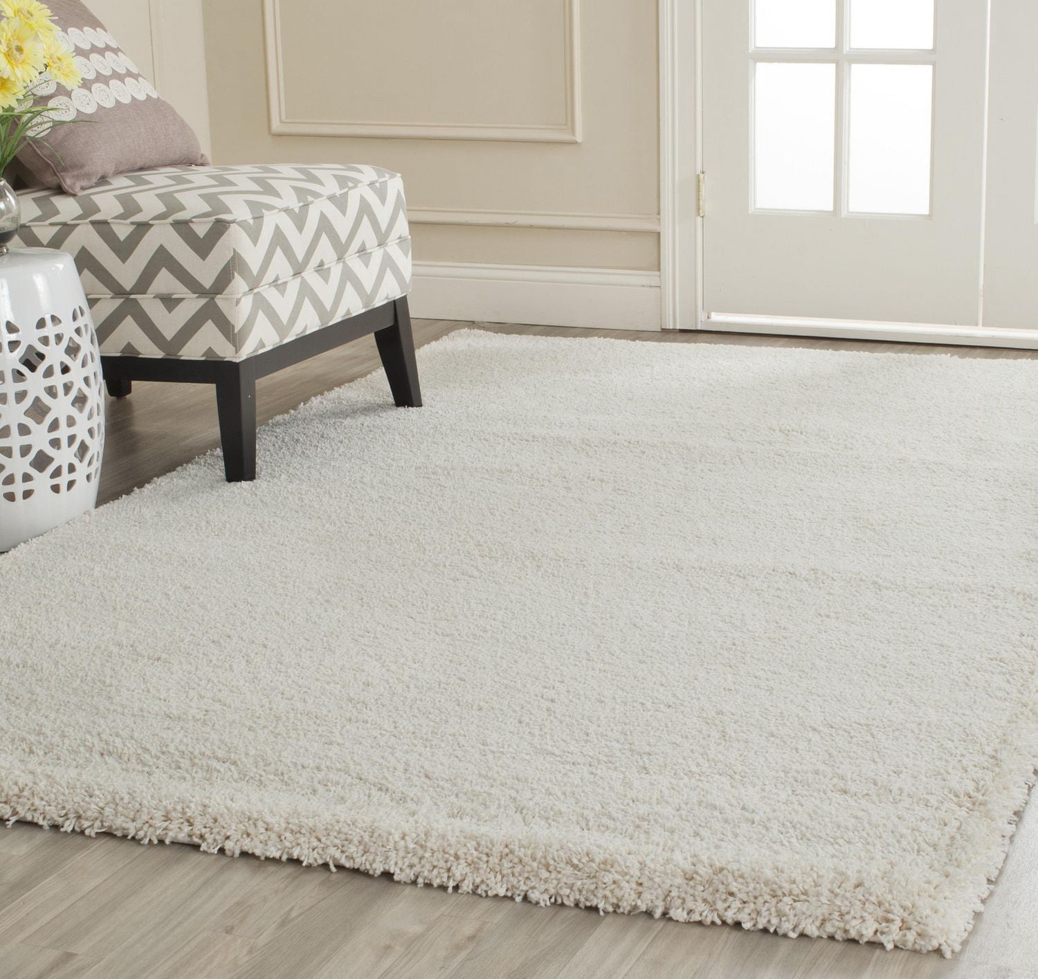 Safavieh Milan Harlow Tapis Peluche Solide Shag