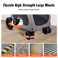 thumbnail image 3 of VEVOR Pet Stroller 4-Wheels Dog Stroller Carrier 160lbs Weight Capacity Portable, 3 of 9