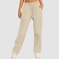 thumbnail image 1 of Chandail à Capuchon de Sport Extérieur Confortable pour Femmes, Pantalon à Cordon, Design avec Poche, Coupe Décontractée, Matériau Respirant, pour la Randonnée/le Cyclisme, Séchage Rapide, Léger, Polyvalent, Tenue Active Style Intemporel, 1 of 7