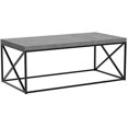 thumbnail image 5 of Safdie & Co. Coffee Table 48"L Cement, 5 of 5