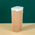 thumbnail image 2 of yulier Tall Clear Spaghetti Pasta Container with Lid, Airtight Food Storage Containers for Pantry Organization and Storage, Kitchen Cereal Noodle Canisters, 2 of 7