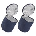 thumbnail image 4 of 2pcs Small Lunch Bag For Men Women Insulated Lunch Box Mini Lunchbox Kids Lunch Box Bag Adult Portable Cooler Bags Reusable Snack Bag, 4 of 9