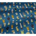 thumbnail image 5 of oneOone Cotton Poplin Fabric Leaves & Floral Block Print Fabric BTY 56 Inch Wide, 5 of 5