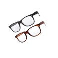 thumbnail image 1 of grinderPUNCH Reading Glasses High Strength for Adult Black Tortoise Frame Clear Plastic Lens +4.50, 1 of 6