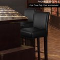 thumbnail image 2 of PiccoCasa Waterproof Bar Stool Covers for Counter Height Side Chair Covers Black 2, 2 of 9