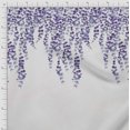 thumbnail image 2 of oneOone Viscose Chiffon Fabric Leaves Panel Print Fabric By The Yard 42 Inch Wide, 2 of 3