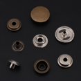 thumbnail image 2 of Button Fasteners,50 Sets Press Stud Press Studs Popper Fasteners Enhanced Durability, 2 of 12
