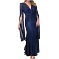 thumbnail image 1 of Gspmoly Robes d'Été, Robe de Fête à Paillettes Personnalisée pour Femmes, Couleur Unie, Ajustée et Moulante, Robes Formelles pour Femmes en Liquidation, 1 of 5
