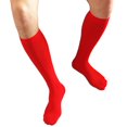 thumbnail image 1 of MesaSe 1 Pair Candy Color Anti-slip Smooth Men Socks Knee High Invisible Seamless Tube Socks, 1 of 11