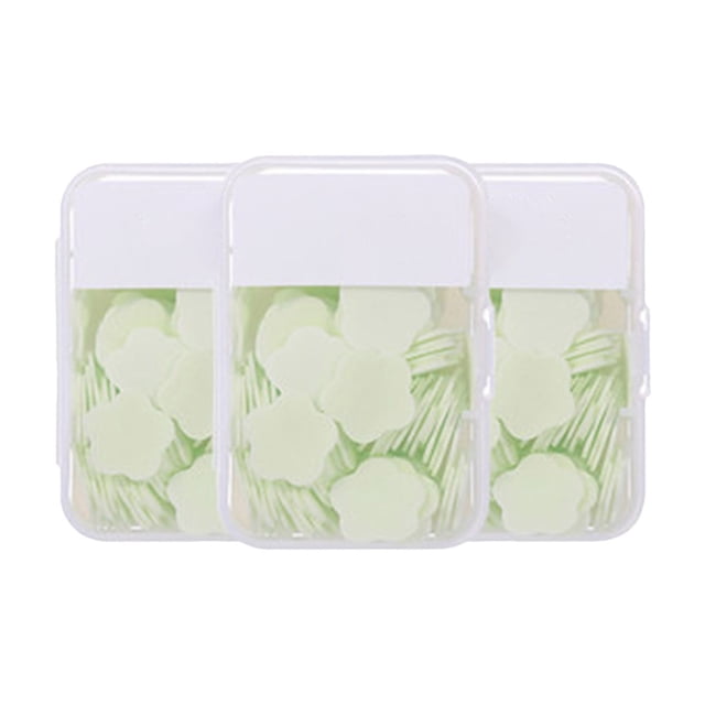 3 Boxes of Scented Soap Sheets for Travel with Easy Dissolving and Portable Design