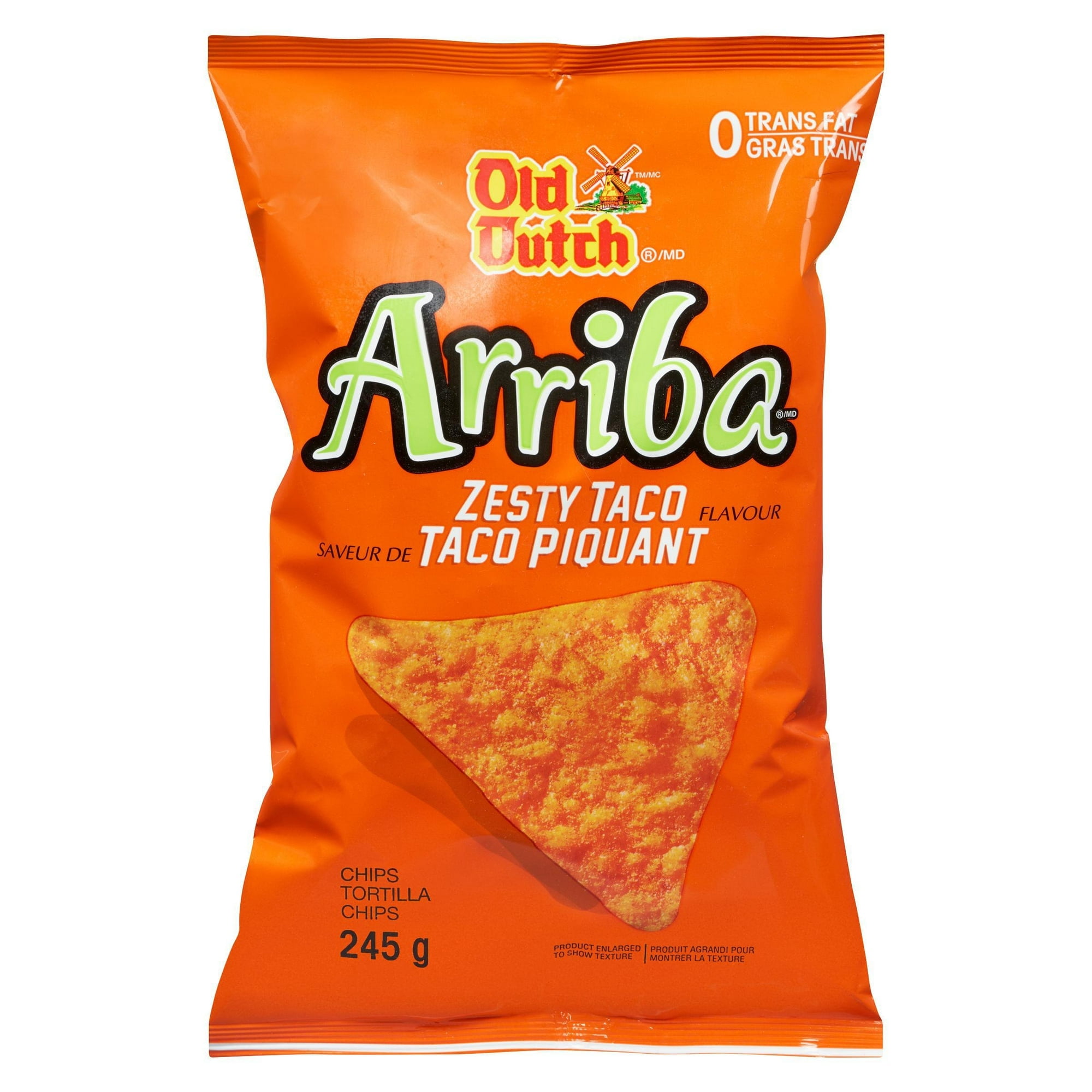 Old Dutch Arriba Zesty Taco Tortilla Chips - Walmart.ca