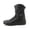 black, variant on Stylish motorcycle boots - Classic design, comfortable and breathable, suitable for both daily commuting and casual riding,black,36