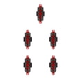 thumbnail image 1 of Maoww Bike Tail Lights LED USB Rechargeable Bicycle Safety Cycling Mountain Bikes Signal Rear Lamp Survival Accessories Red 5Set, 1 of 6