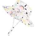 thumbnail image 1 of MIASHUI Kids Sun Bucket Hat Dinosaur Summer Outdoor Beach Fishing Cap Adjustable,Pink,1-2 Years, 1 of 2