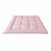 SLYNSHome Clearance Twin Size Mattress Pad Pillow Top Breathable Mattress Topper 70x79x1.2 inch Mattress Cover - Purple