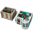 thumbnail image 3 of Blocks With MINI Figures Bookshop Toy Bookstore Architecture City StreetView Building Blocks Bricks Christmas Gift Compatible 10270 T221028, 3 of 4