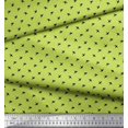 thumbnail image 2 of Soimoi Polyester Crepe Fabric Swallow Bird Small Print Fabric by Yard 42 Inch Wide, 2 of 3