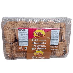 Verka Gur (Jaggery) Biscuits, 2.5 lb