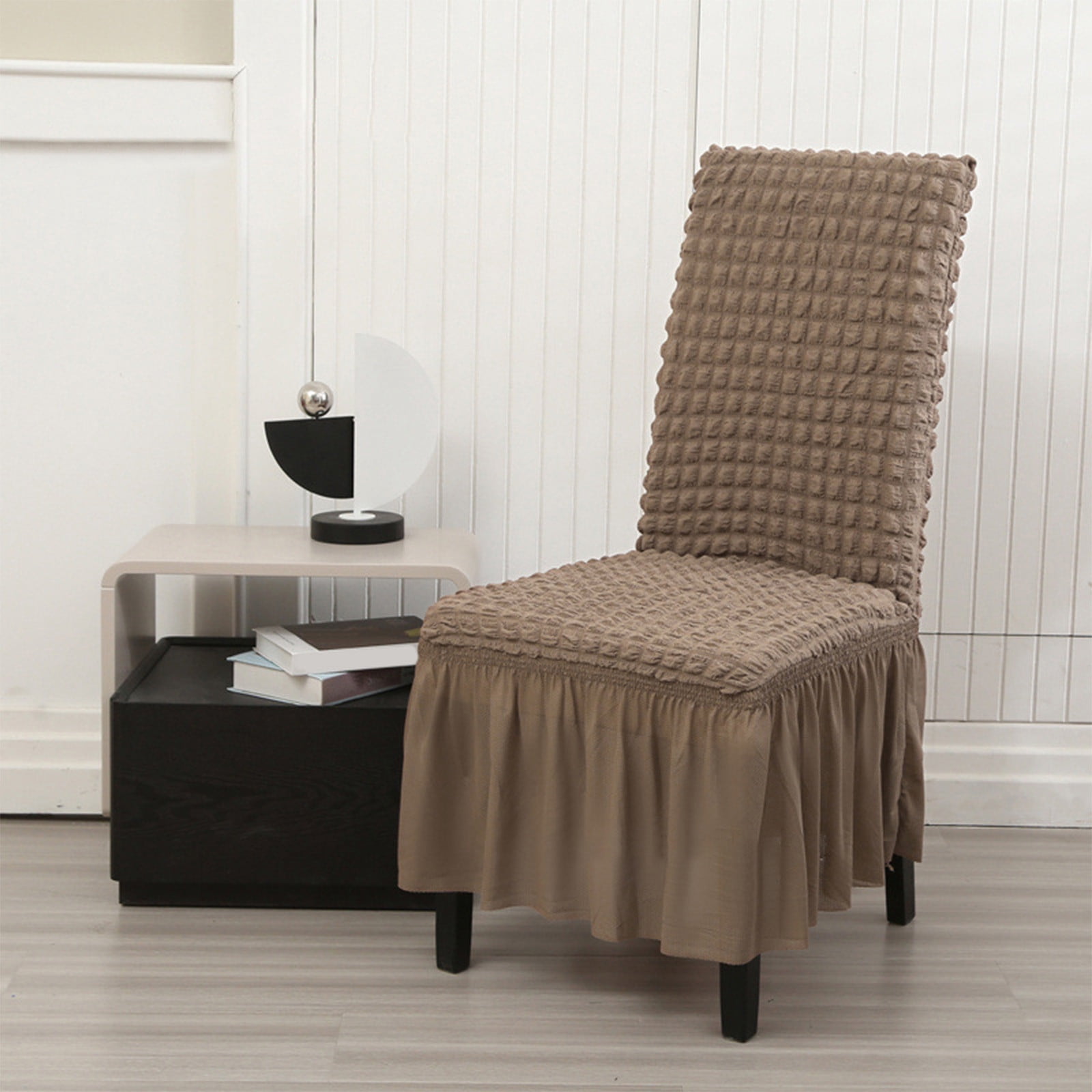 BUTASY Dining Chair Covers Four Season All Inclusive Elastic Fabric ...