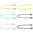 thumbnail image 3 of Eyeglasses Hanging Chain Glasses Mask Resin Hanging Rope Adults Kids Eyewear Attachment C6, 3 of 7