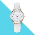 thumbnail image 3 of Montre Rétro Lumineuse pour Femme à Quartz avec Bracelet et Diamants Incrustés, 3 of 9