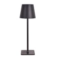 thumbnail image 5 of Mainstays LED Rechargeable Table Lamp, Matte Black Metal, 2 pack, 5 of 5