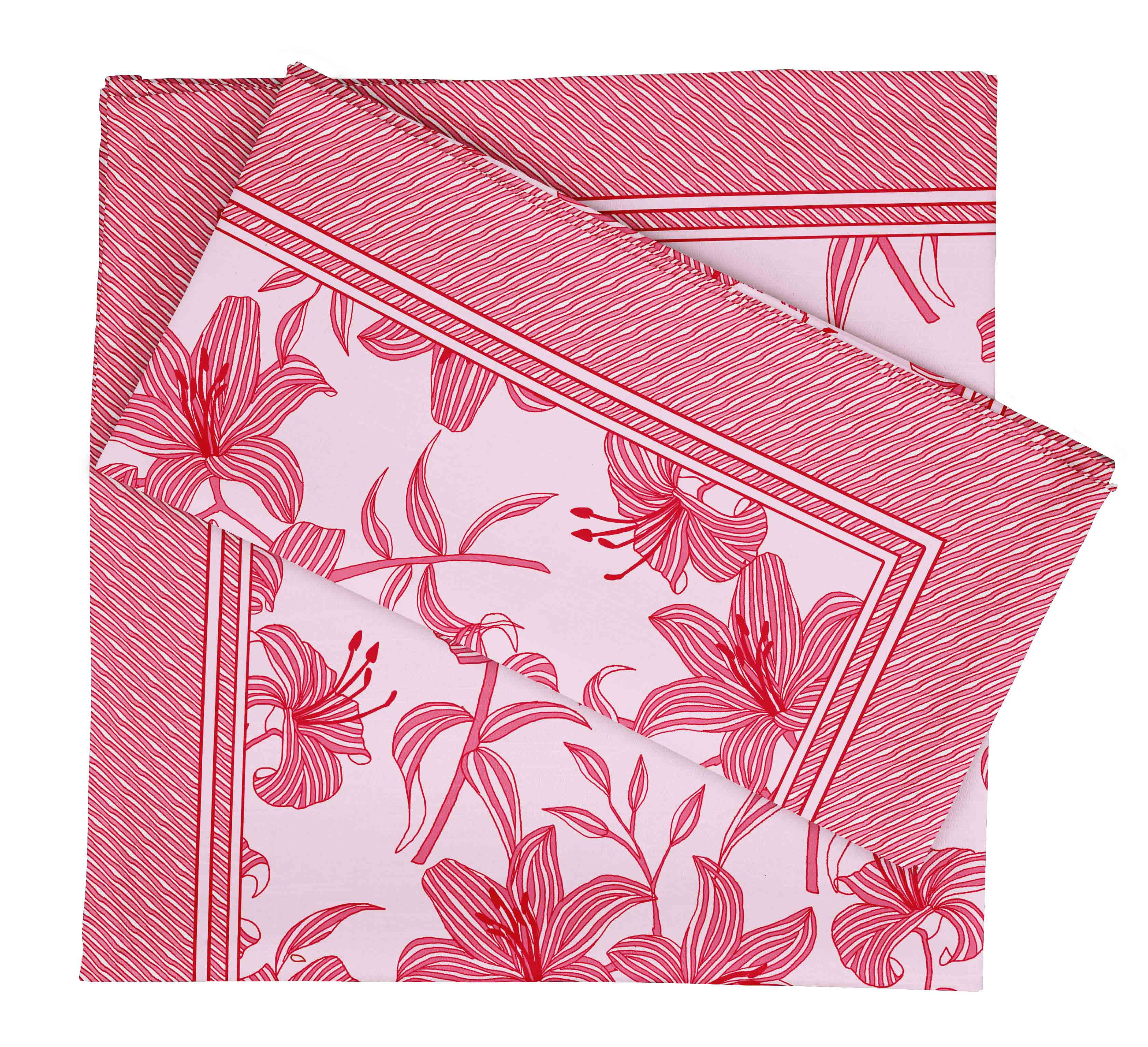 Vargottam Luxury Collection Dinner Table Linen Dcor Cotton Napkin Printed Fabric Reusable Napkins Set Of 12, 20" X 20" - Florals