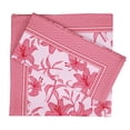 thumbnail image 1 of Vargottam Collection de Luxe Linge de Table Décor Serviette en Coton Tissu Imprimé Serviettes Réutilisables Ensemble de 12, 20 Pouces X 20 Pouces - Floraux, 1 of 6