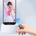thumbnail image 3 of HOZADOIE Thumb Ring Remote Home Essentials Fingertip Wireless Bluetooth Remote Control Fingertip Wireless Bluetooth Remote Control Short Video Like Remote Control Lazy Selfie Taker Ebook Page Turner, 3 of 9