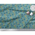 thumbnail image 3 of Soimoi polyester Crepe Fabric Leaves & Floral Print Sewing Fabric Yard 42 Inch Wide, 3 of 3